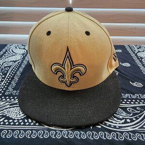 New orleans saints fitted hat